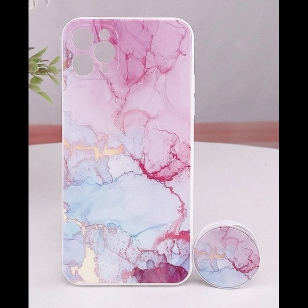 NEW!!  Marble Pink iPhone Case 11Pro/ 11Pro Max/ 12Pro Max - Picture 3 of 8